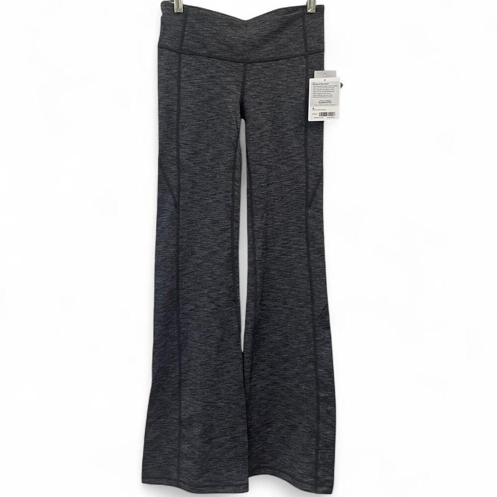 Athleta Dark Grey Flare Leggings Revelation Pant